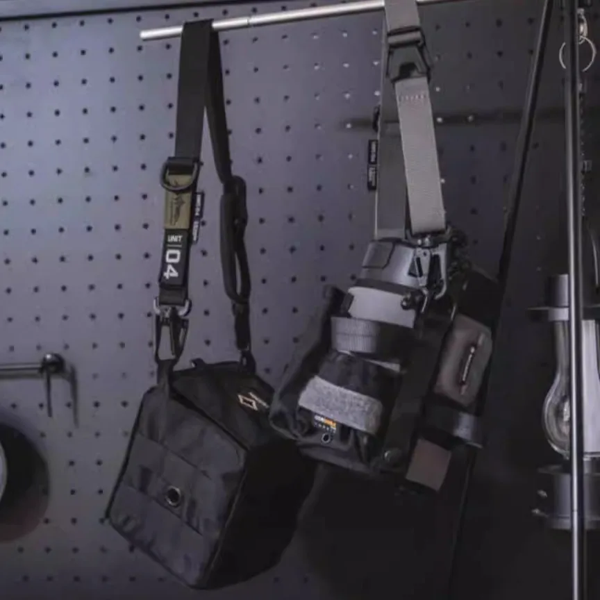 

Уличная камуфляжная сумка для хранения, ремень, крючок, многофункциональная подвесная веревка, тактический плечевой ремень, несколько точек подвешивания