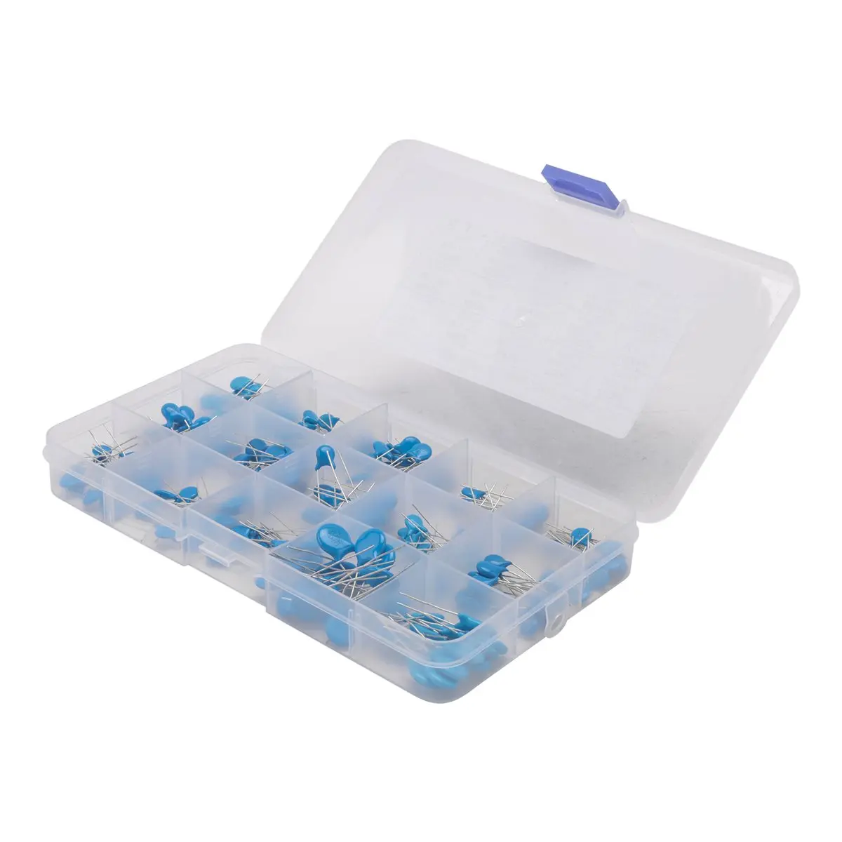 BIGSALE-180Pcs 15 Values High Voltage Dip Ceramic Capacitor Assortment Kit Range 100PF-10000PF 3KV