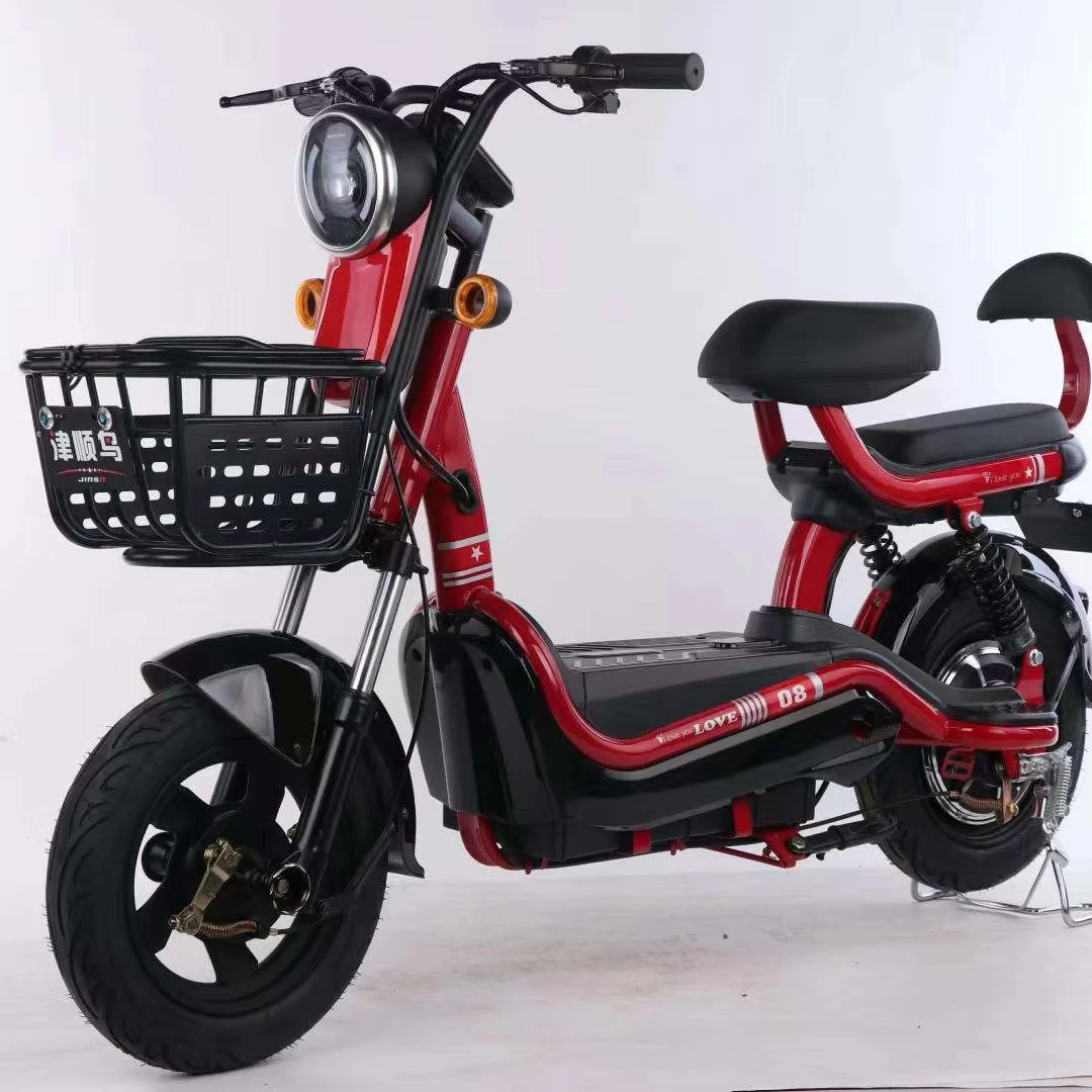 Hot Selling Urban Commuting Electric Bicycle 60v with Rear Hub Motor and Integrated LED Display Steel Frame