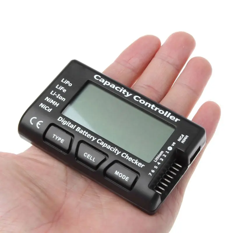Bộ kiểm tra dung lượng pin kỹ thuật số CellMeter-7 cho Nicd NiMH LiPo Life Li-ion