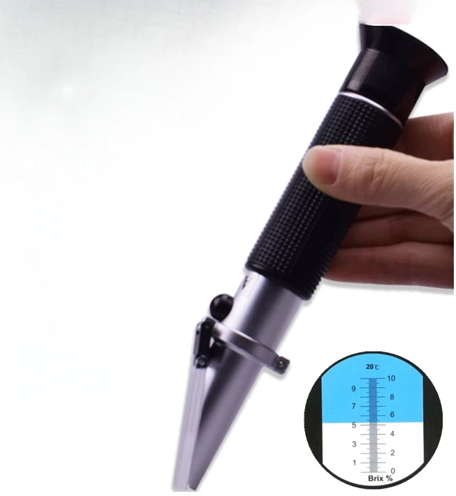 

Cutting Fluid Concentration Meter Handheld Refractometer Refractometer Lubricating Oil Concentration Meter HT119ATC