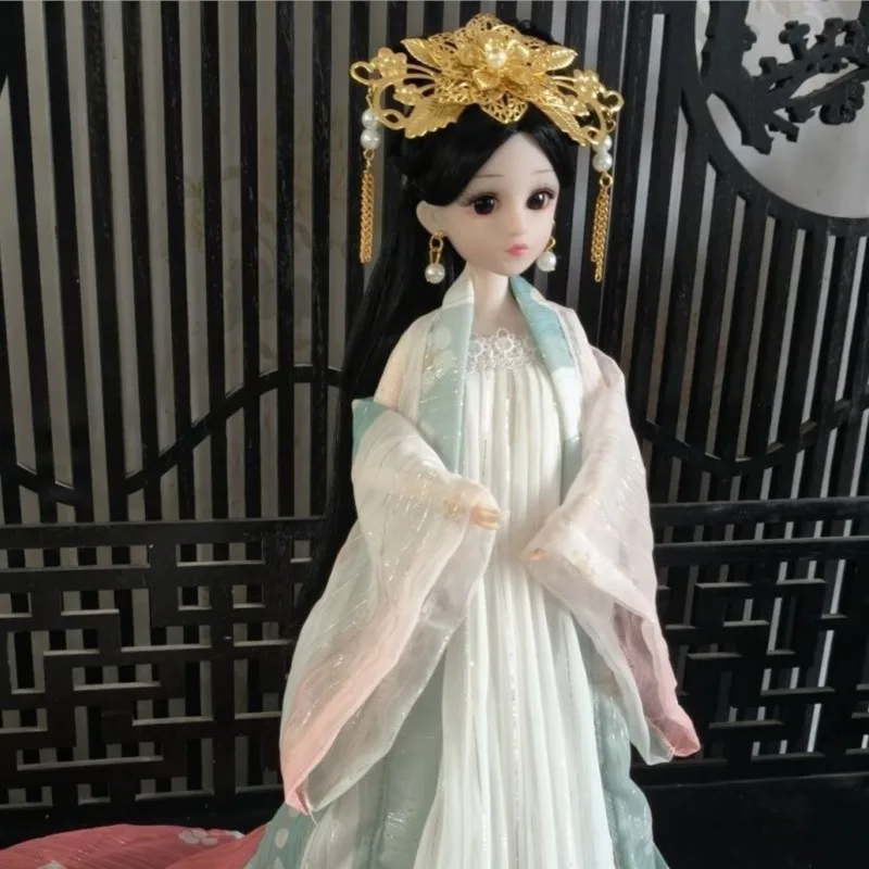 2026 Creative 30cm Chinese Hanfu Ancient Costume Doll Home Children's Ancient Costume Doll Girl Ancient Princess Doll Toy LI939