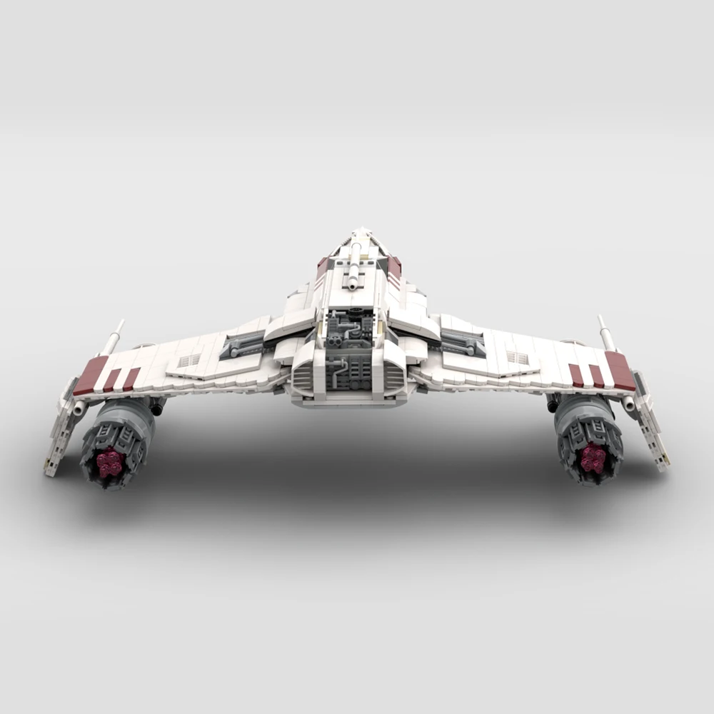 MOC Space War Series E-WING-UCS Aircraft Assembling Building Blocks N-1 Starfighters Model DIY Children Toys Christmas Gifts