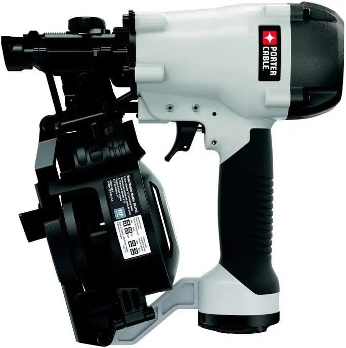 RN175C 15-Degree Pneumatic Coil Roofing Nailer New Engine Design and Feedback System Improve Performance and Durability