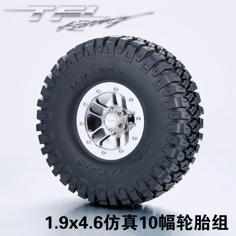 

1.9inch Simulated 10spoke Metalwheel Hub Tire for 1/10 RC Crawler Car Traxxas TRX4 Defender RC4WD D90 D110 AXIAL SCX10 TF2 Parts