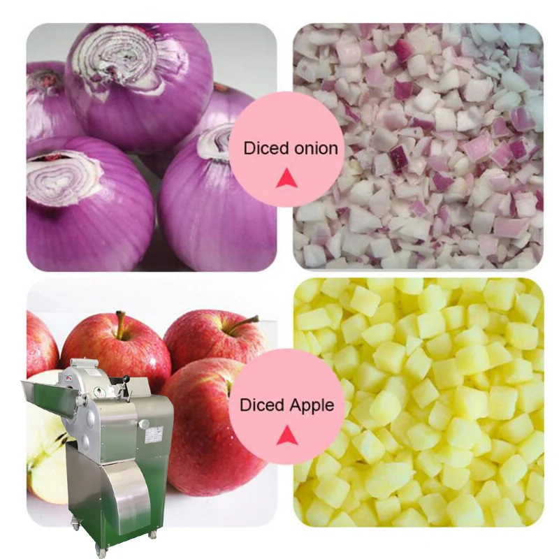 

Kitchen multifunctional Commercial Fruit Vegetable Slicer Cutter Spiral Electric French Fry Vegetable Cutter 220V 110V