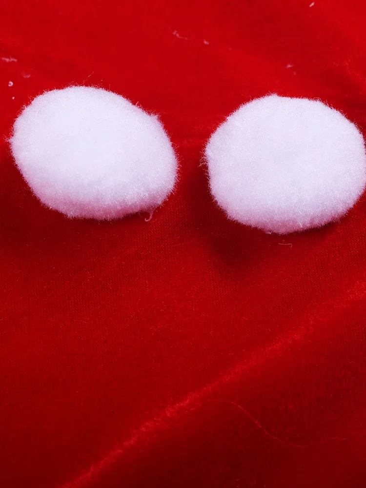 Costume Cosplay de Noël pour Enfants, Tenue de Père Noël pour Bol, Vêtements de Noël Rouges, Robe de Performance de ixdu Nouvel An, Cadeaux de Noël Imbibés