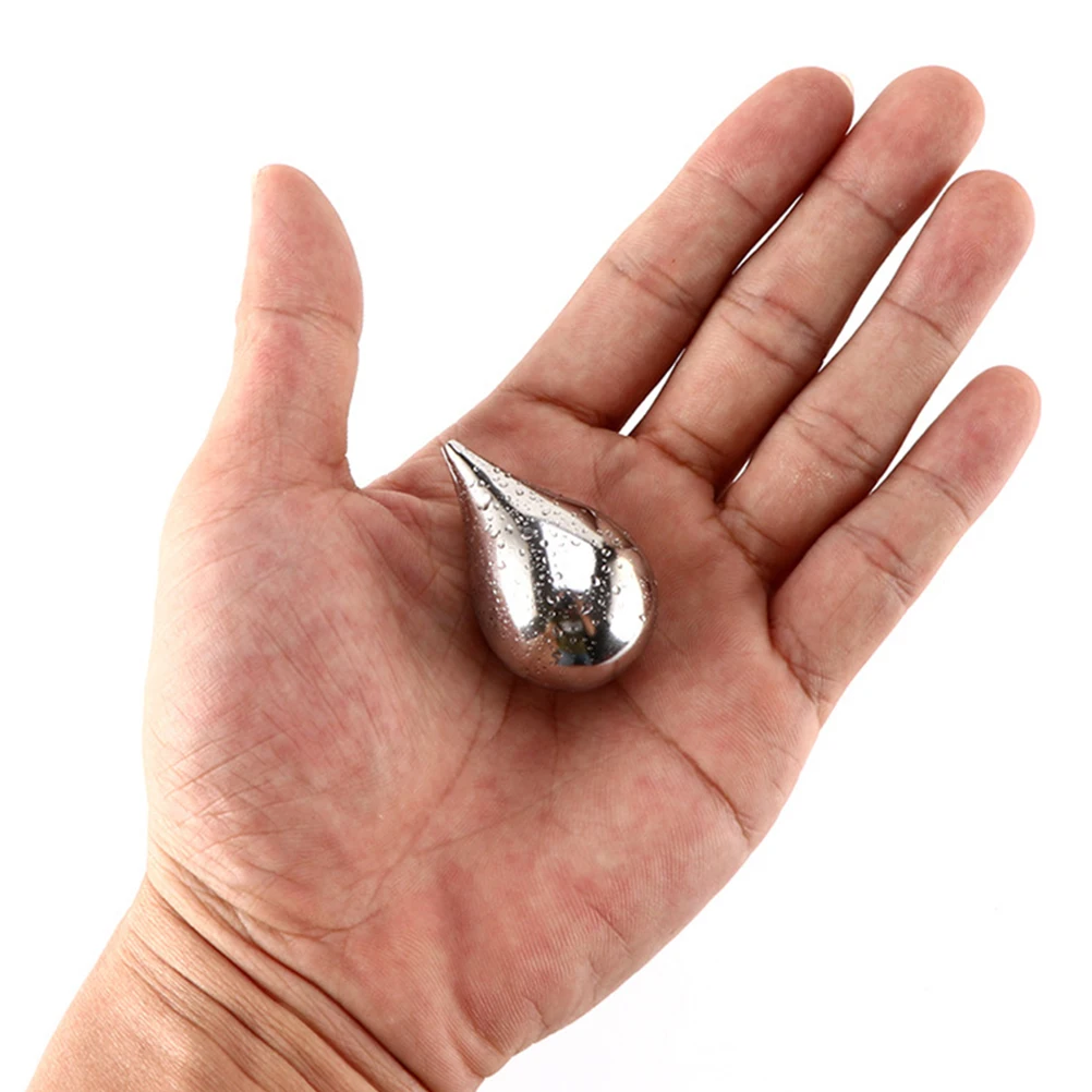 

2pcs Stainless Steel Ice Cubes Whiskey Cooling Stones Set For Wine Beer Liqueur Chilling Metal Ice Stones Kitchen Bar Tools