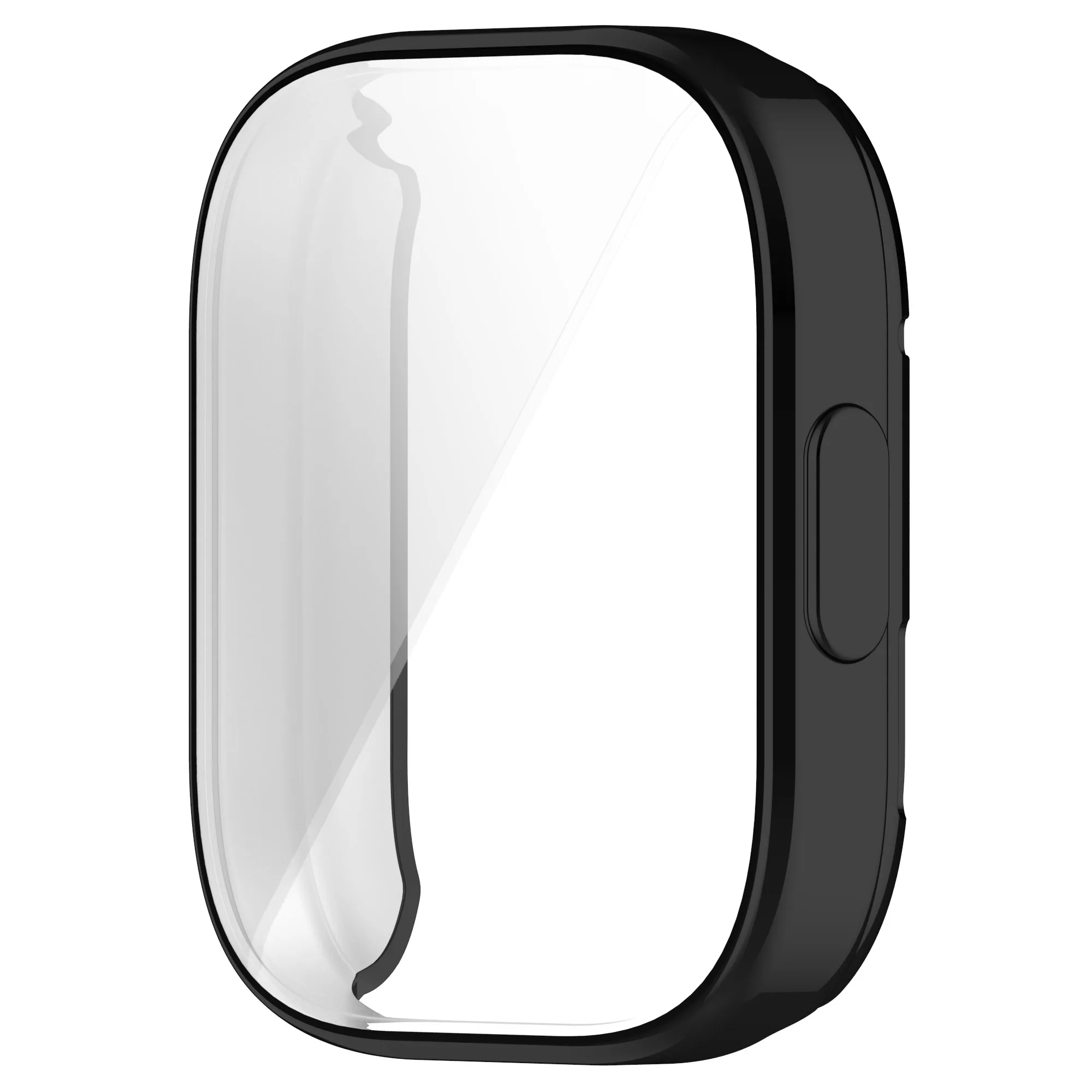 Soft Silicone Case For Redmi Watch 3 Smartwatch Shell TPU All-Around Screen Protector Bumper Cover for Redmi band 3 Active