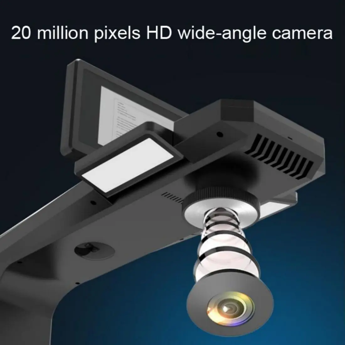 A3 20MP Automatic Book Scanner, Multi-purpose Document & Photo Scanning Device, Easy Operation