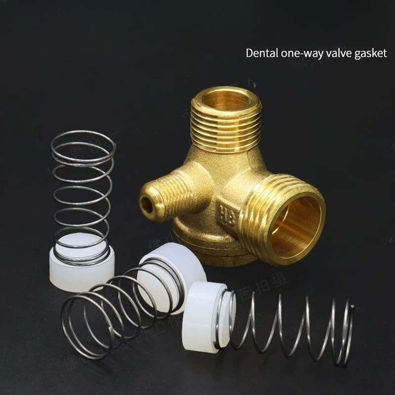 Lab Chair Press Oil-free Air Compressor Air Pump One-way Valve Solenoid Valve Spring Sealing Washer s