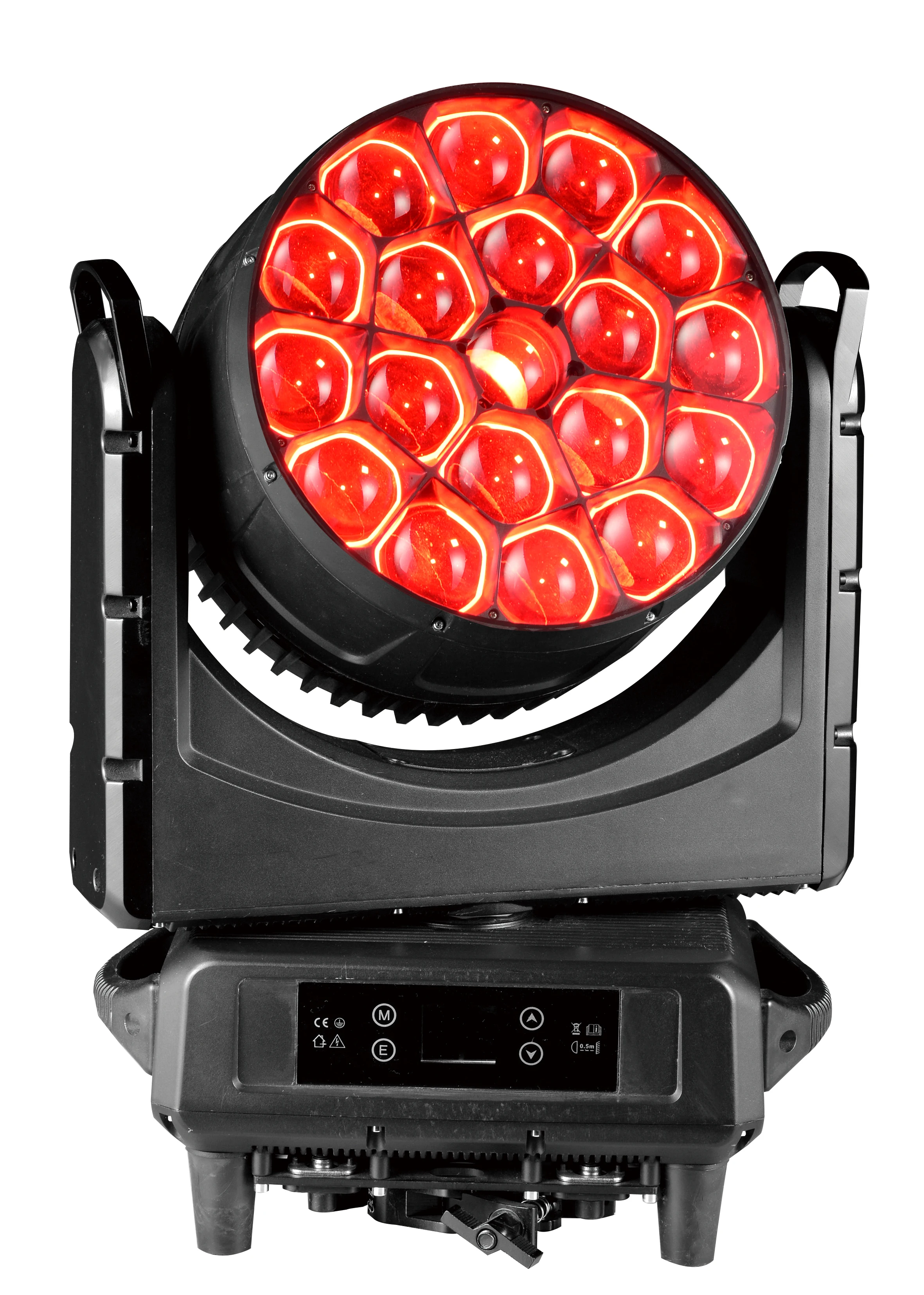 Super IP65 Led Moving Head Light 19*40W RGBW 4 in 1 LEDs Outdoor Waterproof Light Glamor Outdoor Washer for Stage DJ Lighting