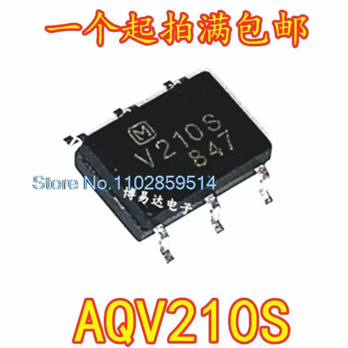 

10PCS/LOT AQV210S V210S SOP-6