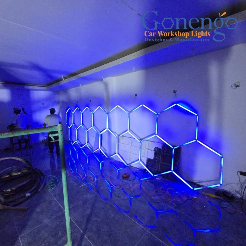 Dropshipping Remote Control Rgb Hexagonal Led Strip Lights for Home Decoration