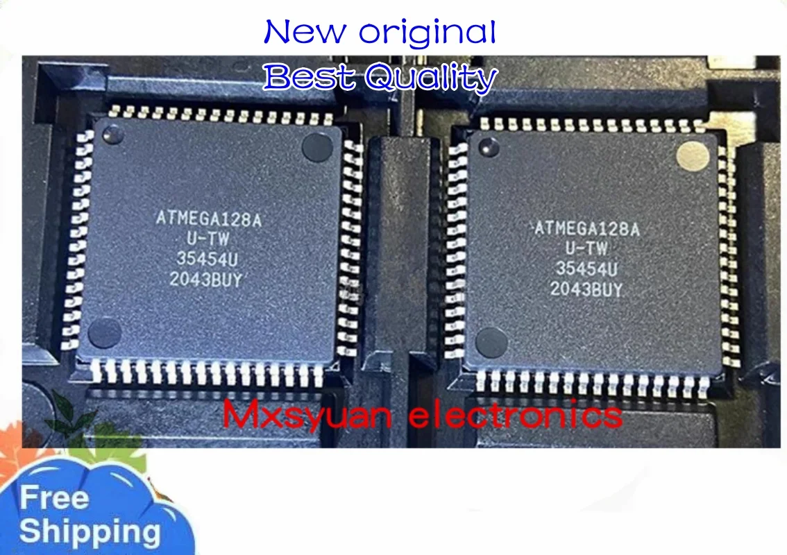 10PCS~50PCS/LOT ATMEGA128A-AU ATMEGA128AU-TW ATMEGA128A U-TW TQFP64 100% New Spot stock