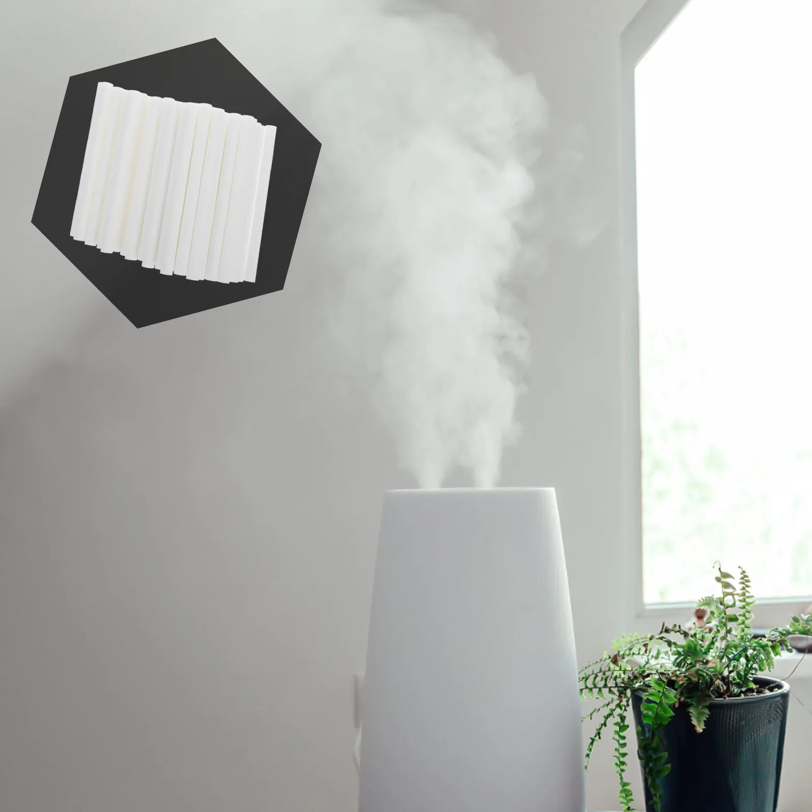 

50Pcs Universal Absorbent Cotton Sticks for Car Essential Oil Diffuser Humidifier Filter Refill Fragrance Volatile Sticks