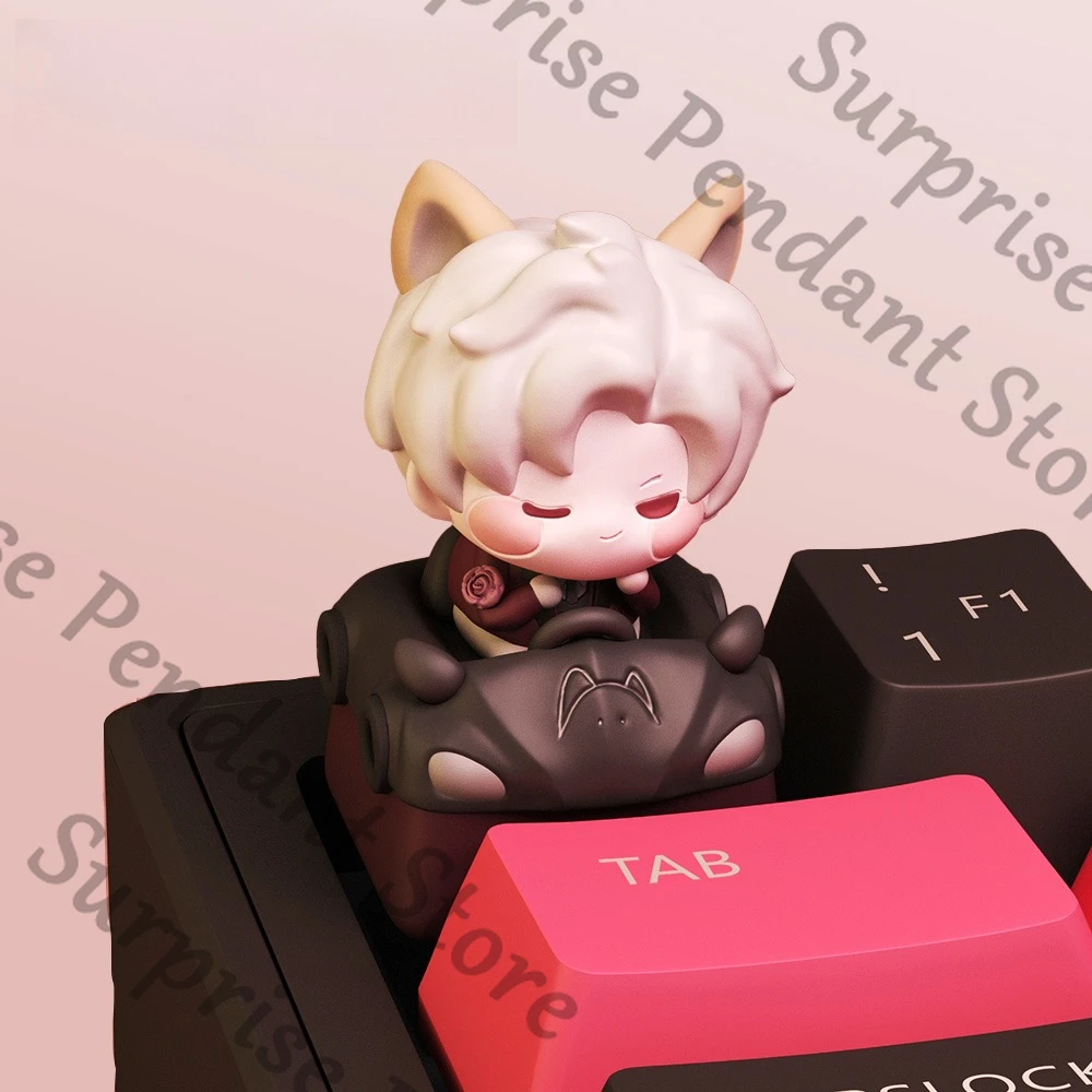 Love and deepspace Sylus Rafayel Zayne Xavier colleagues ambitus Cat cat Q version cute keycap Birthday gift