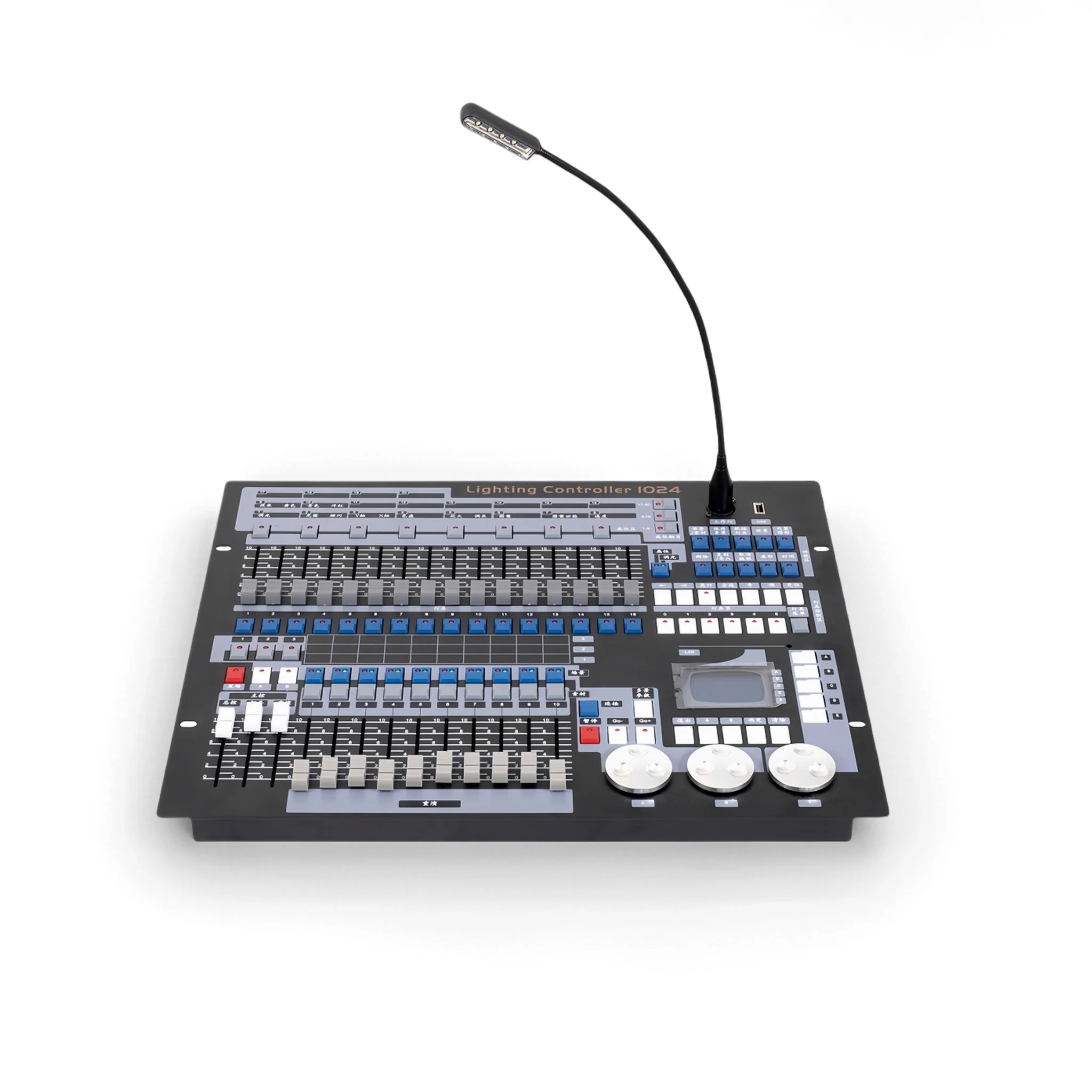 

DJ Controller 1024 Console With Flight Case DMX 512 for Moving Head Light Par Light Series Stage Light Equipment