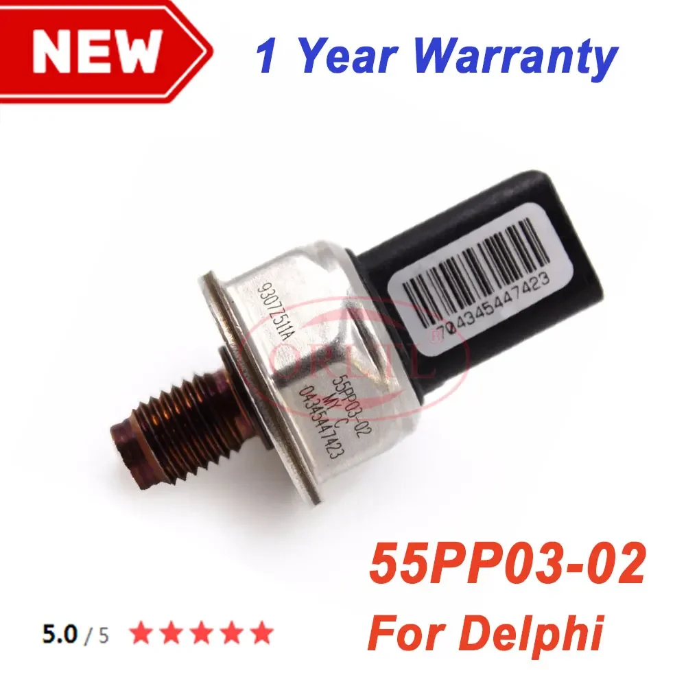 NEW Fuel Rail High Pressure Sensor For Ssangyong Kyron 2.0 Xdi For Jaguar X-TYPE 2.0 2.2 TDCI 55PP03-02 9307Z511A