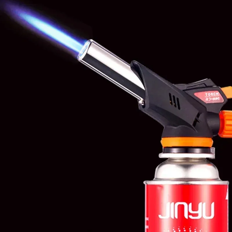 

Газовая горелка-факел с автоподжигом для приготовления пищи, сварки, барбекю и кемпинга