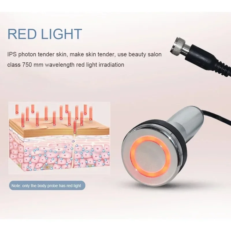 5 MHz 3-IN-1 RF Tripolare Viso, Occhi e Corpo Radiofrequenza Sollevamento Della Pelle Corpo Macchina Dimagrante Collo Rughe Doppio Mento Rimozione V-Line
