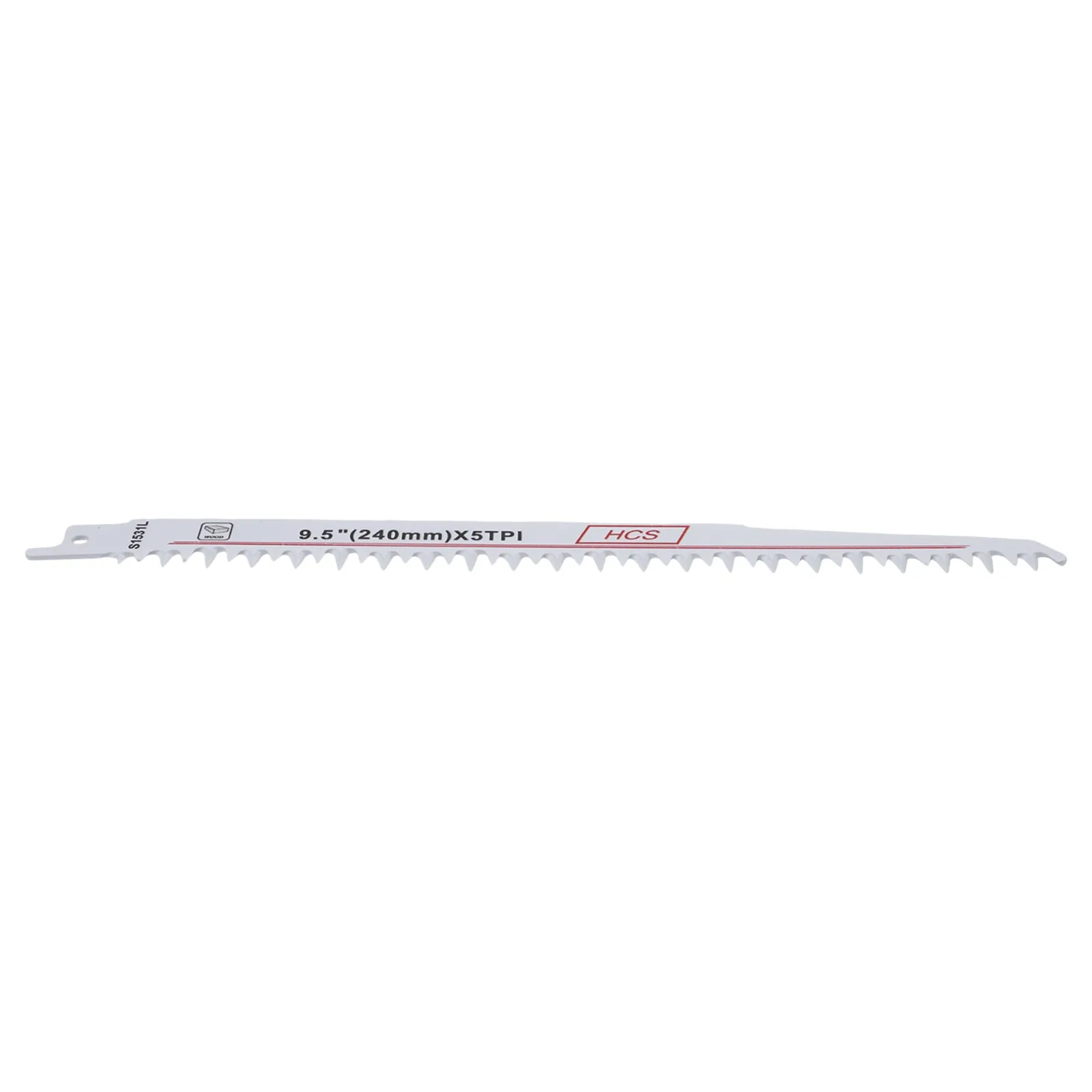 

For Plywood For Plastic Board Reciprocating Saw Blade 1.2mm 240mm Length 5pcs Teeth For Fast Cutting
