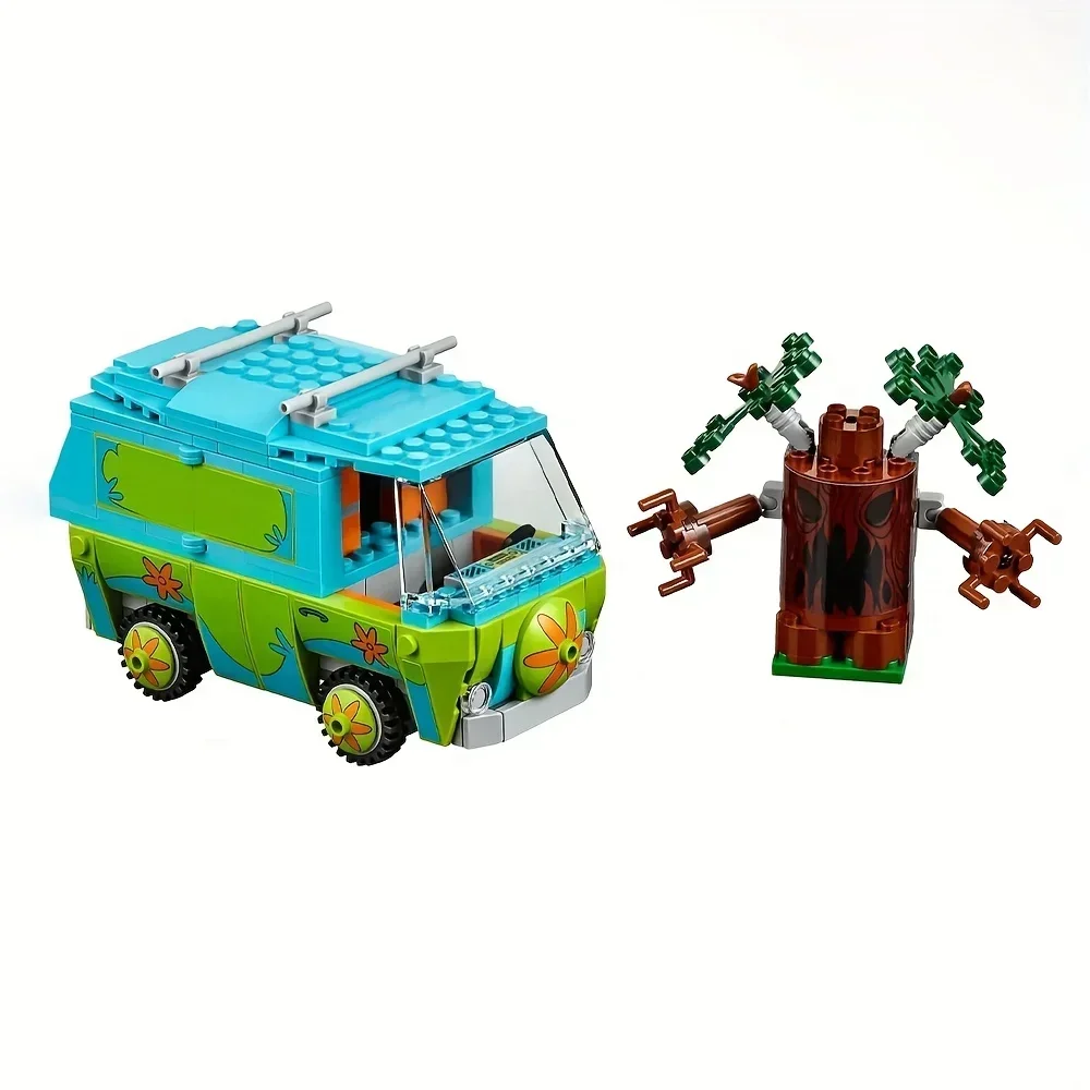 Kreativer Experte mysteriöse Maschine Limousine Modell kompatibel 75902 Moc Gebäude Block Ziegel