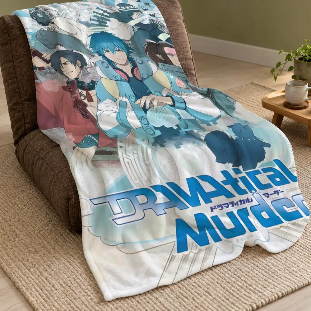 DRAMAtical Murder Throw Double Sided Flannel Throw Blanket Soft Warm Washable Home Decor