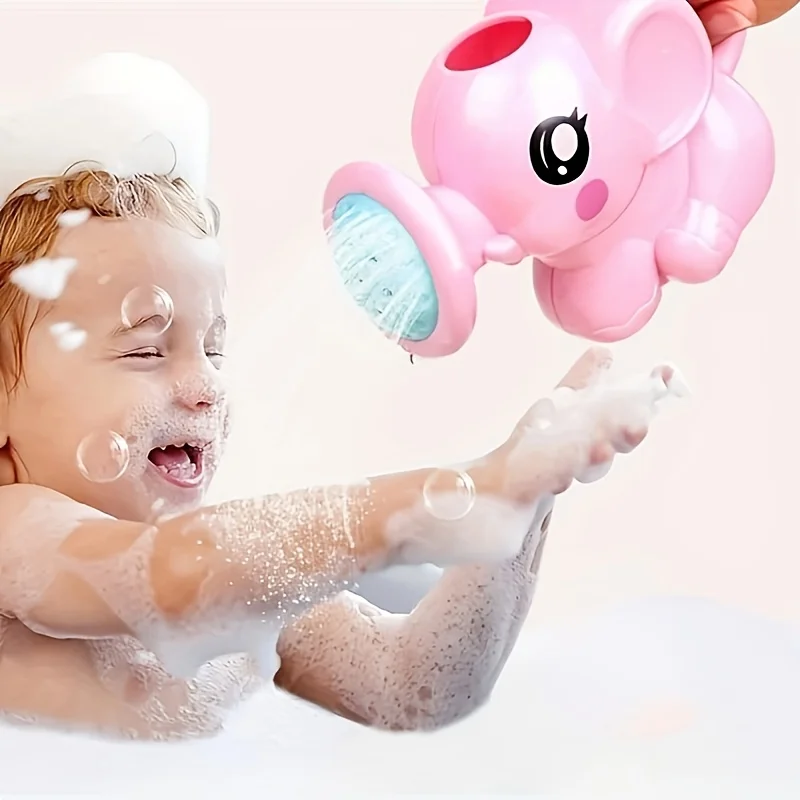 Baby Bath Toys, Cute Elephant Water Spray Shower Bath, Suitable for Parent-child Interactive Water Play Boys and Girls Toys