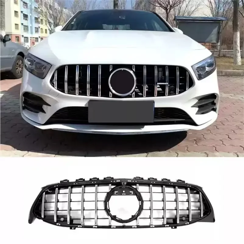 

Front Bumper Grill Mask Radiator Grille For CLA Class W118 GT