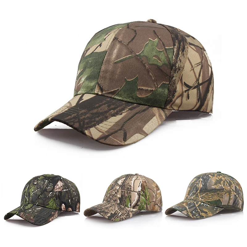 Unisex Sports Outdoor Sunscreen Quick-Drying Casual Cap Women Men Camouflage Hats Summer Camo Hunting Fishing Baseball Cap