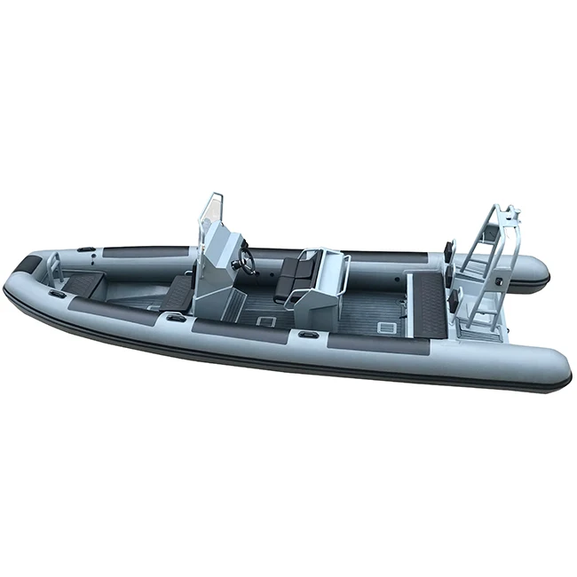 البناء الثقيلة 23ft RHIB700 الألومنيوم بدن أوروبا باترول قارب RIB قابل للنفخ هيبالون/PVC لأعماق البحار