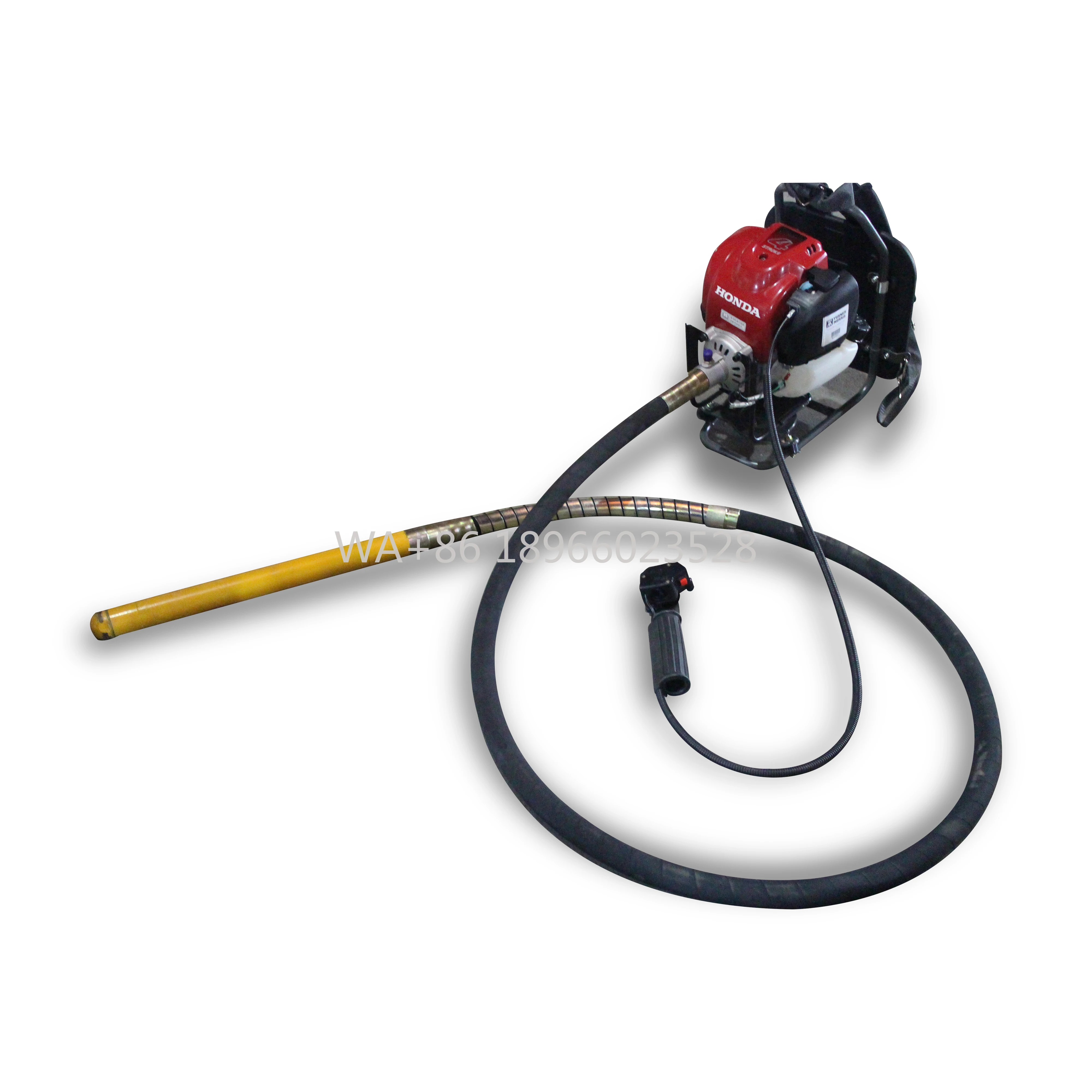 4 Stroke Engine External Back Hold Concrete Vibrator with Durable Bearing Core Components