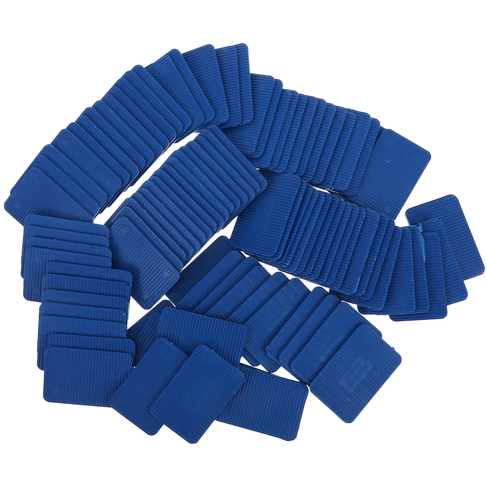 

100Pcs Door Window Shims Plastic Flat Leveling Supports Heavy Duty Solid Shims Patio Furniture Tile Griddle Load Support