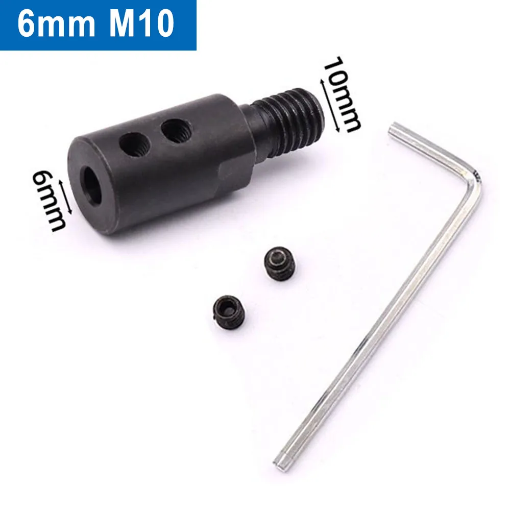 CNC-koppeling M10-adapter Werkplaats Metaalbewerking 5-14 mm Drijfstang Vervanging Zaagslijper Staal Hoge kwaliteit