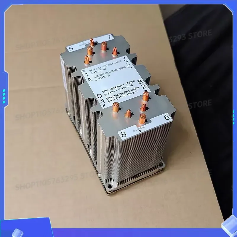 for TESLA V100 SXM2 GPU Graphics Card Heatsink Cooler 11CM Radiator Heat Sink