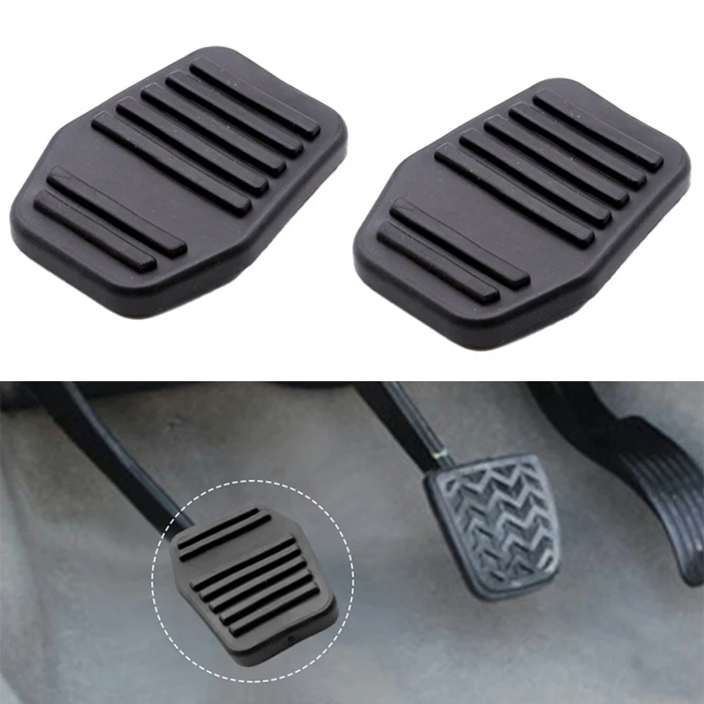 2pcs Rubber Pedal Pad For Ford For Transit MK6 MK7 For Transit Connect 02-14 94BB7A624AA Automotive Accessories