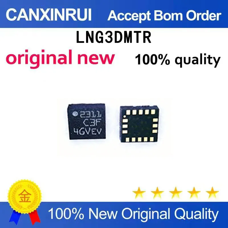 (5-100 pieces)LNG3DTMR Printing Wire 2311 Motion Sensor QFN LNG2DMTR LNG2DMTR Silk Screen 2D