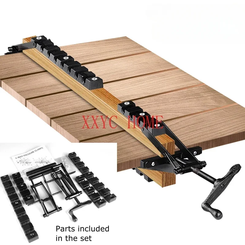 

4-way Pressure Clamp for Glue Ups, Panel Clamps, Clamping Boards, Woodworking