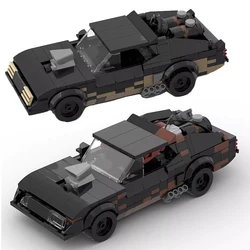 Bricklink MOC Movie Mad Max V8 Interceptor Muscle Car Vehicles Technical Car Speed Champions Building Blocks Toys Christmas Gift