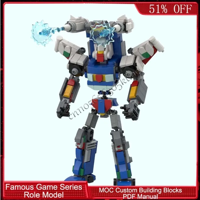 

428 PCS Brickheadz Bulk Titan MOC Customize Modular Building Block Creative Design Educational Learning DIY Toy Christmas Gift