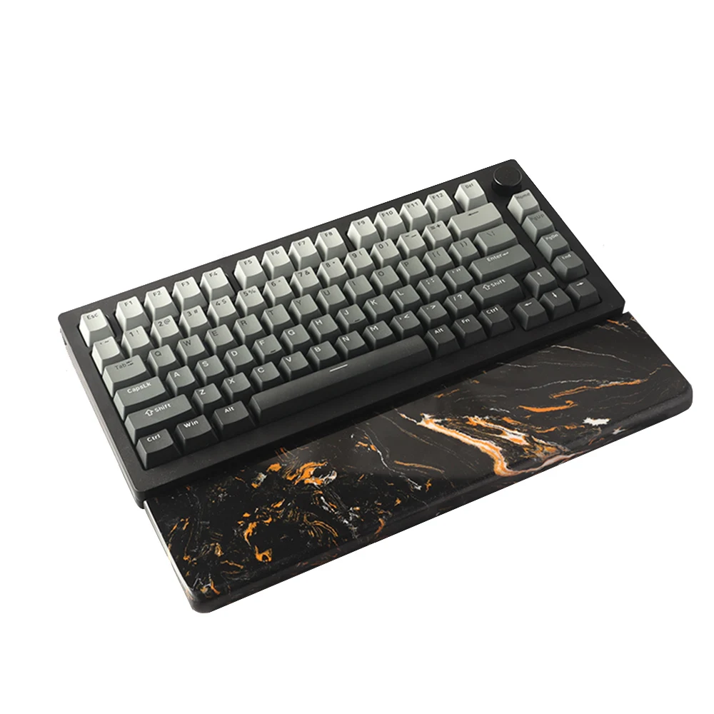

Natural Marble Hand Wrist Rest Pad For Mechanical Keyboard Size Customized Cool Smooth Palm Hand Rest Keyboard Trays