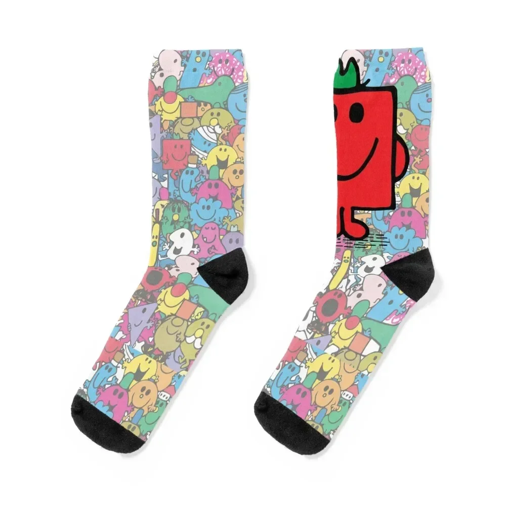 Mr Strong Socks marca de grife meias femininas fofas masculinas