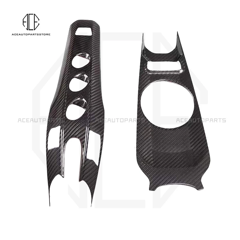 

High Quality Carbon Fiber Center Control Panel Interior Trims Suitable For Ferrari F12 Berlinetta Auto Accessories