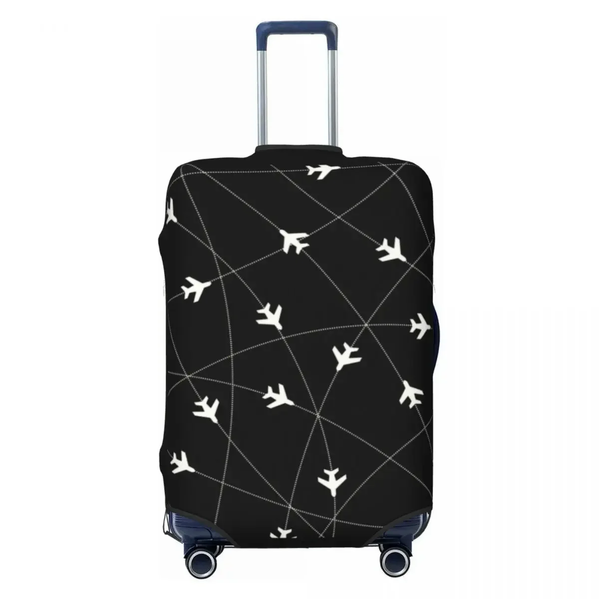 Custom Air Traffic Controllers Luggage Cover Fashion Fighter Pilot Aircraft Suitcase Protector Covers Suit For 18-32 inch