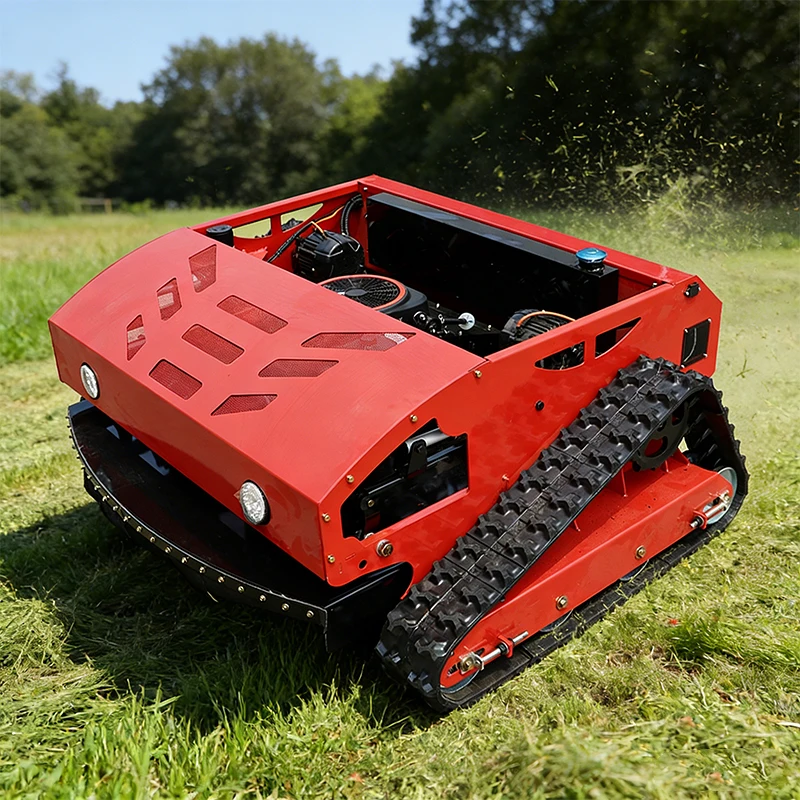 Premium Quality 800mm 1000mm Remote Control Lawn Mower With  Engine