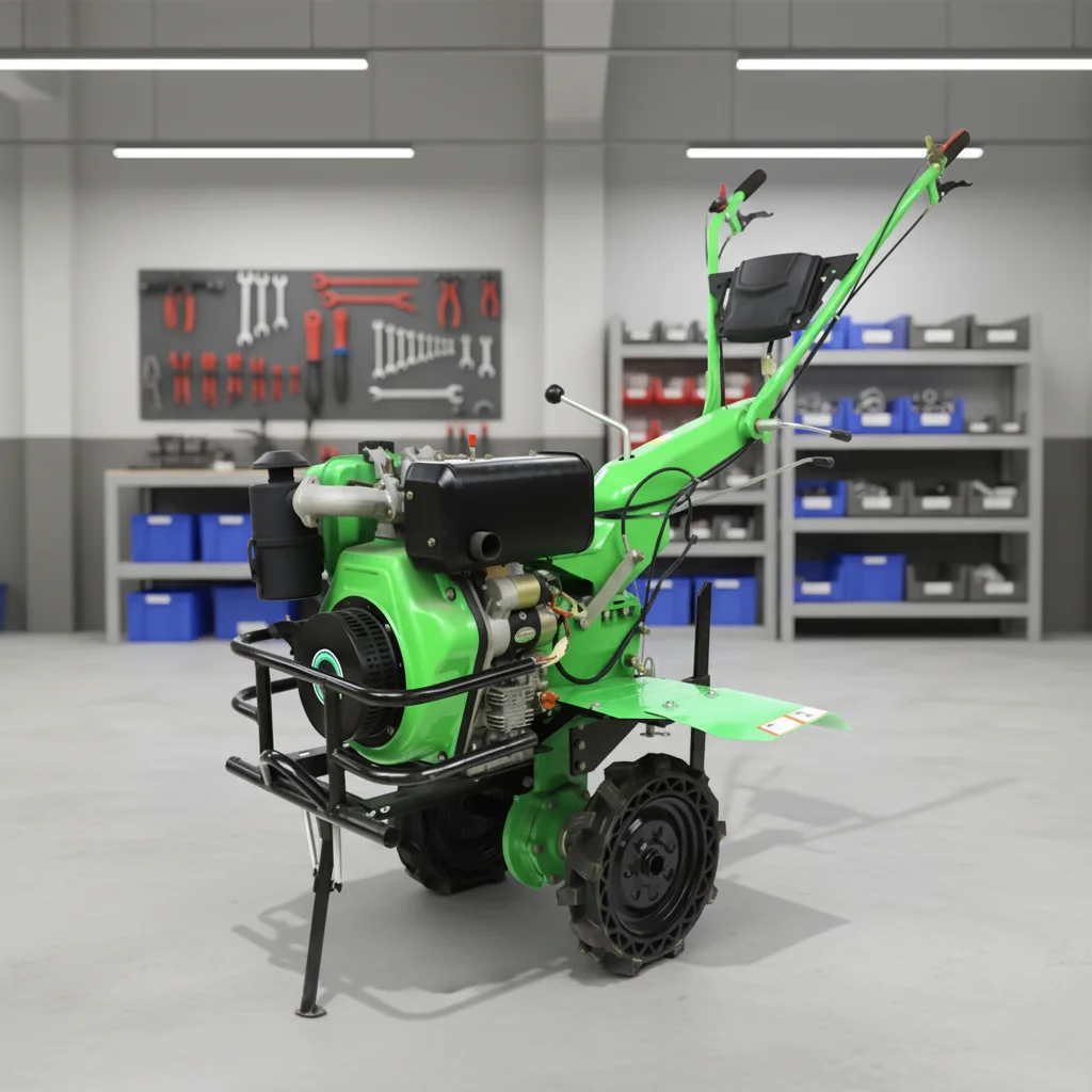 High Quality Farming Mini Diesel Powered Tiller Diesel Engine Plough Cultivator Machine Agricultural Machinery Equipment