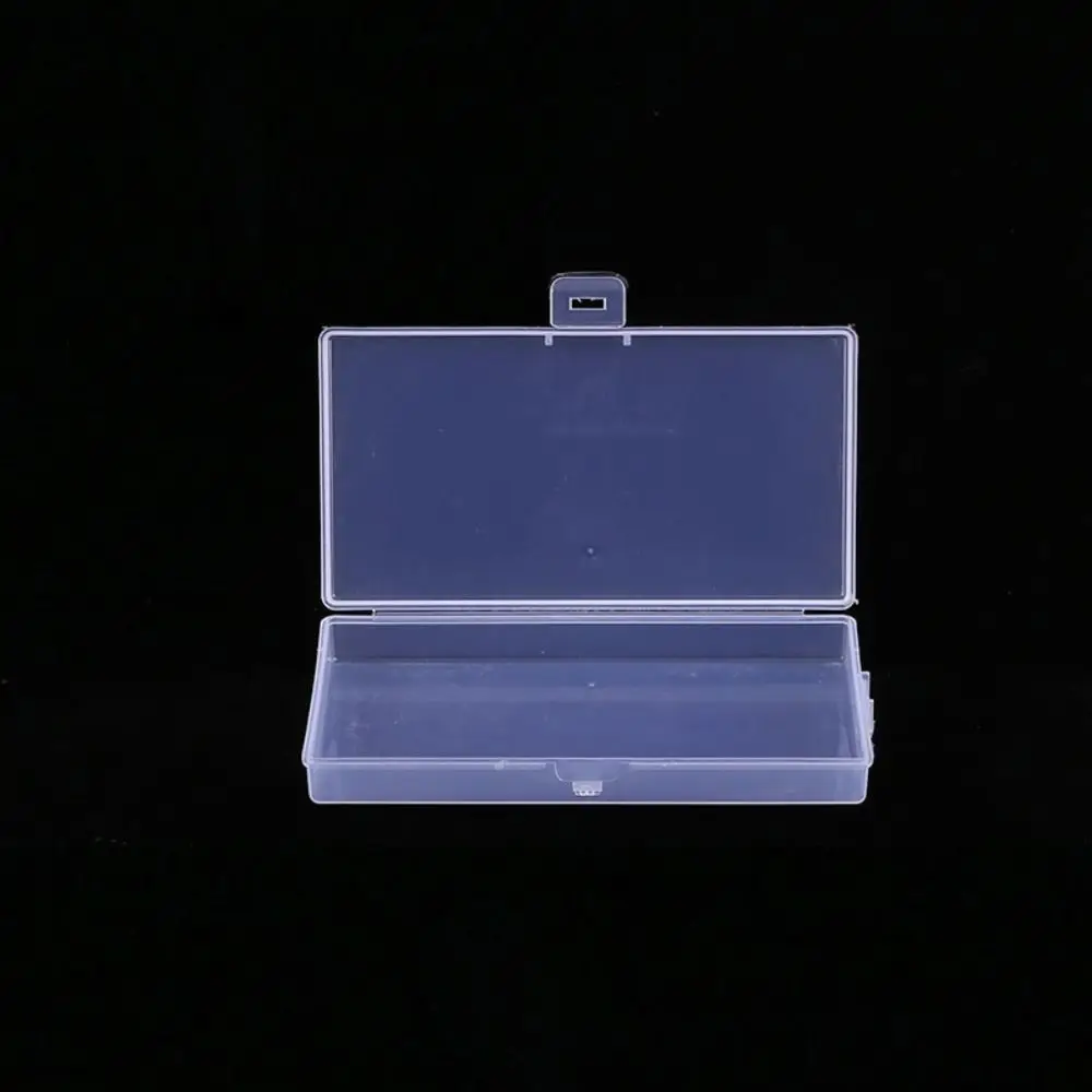 Hot Square Storage Box Transparent Plastic Small Items Case Durable Packing Boxes Power Tools Holder