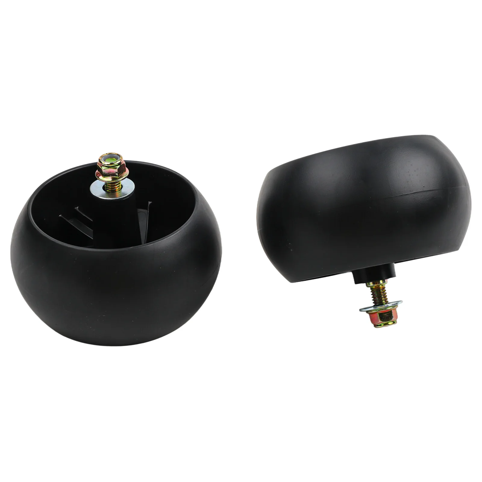 2 Pack Deck Wheels and Hardware Kit for Sears Compatible Models For 589527301 596434404 532174873 174873 Replacement Set