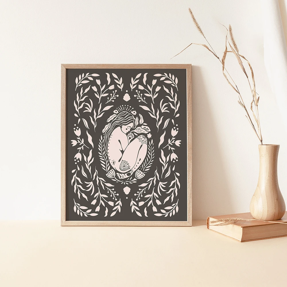 Poster Print Boho Feminino úte - Home Cinema Wall avaliação e preço